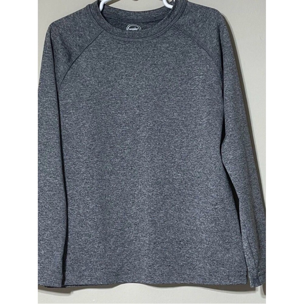 NWT BOY Gray Long Sleeve Rashguard Swim Swimwear Size Small 6/7